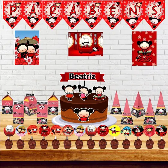 Kit Festa Só um Bolinho - Pucca