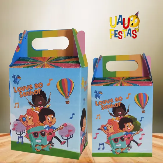 Até 30x Caixinhas Maletinha/Maleta - 3 Palavrinhas