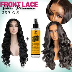 PERUCA FRONT LACE REPARTIÇÃO FIXA - FIBRA PREMIUM SUPER PROMOÇÃO