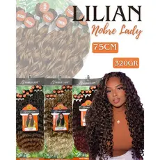 Cabelo Cacheado Lilian Yan Hair Fibra De Proteína 320g