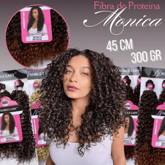 CABELO ORGANICO MONICA 300 GR/45 CM