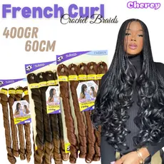 CABELO ONDULADO - FRENCH CURL 400GR - CROCHET