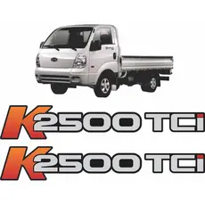 Adesivos K2500 Tci Kia Bongo 2008/2012 (portas) Caminhão
