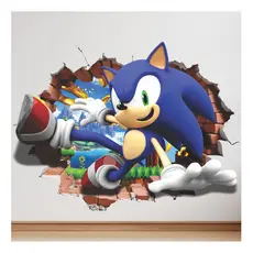 Adesivo Papel De Parede Quarto Infantil Personagem Efeito 3d