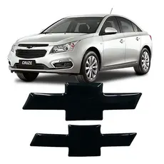 Par de Adesivos Gravata Resinada Chevrolet Cruze Sedan 2012/2014