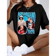 Camiseta Oversized Streetwear Feminino Chico Moedas camisa