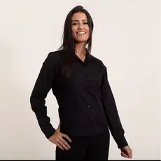 Camisa Social Feminina Manga Longa direto da fábrica