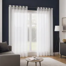 Cortina VOIL TRANSLUCIDA 2,80x1,80 - Decoração Quarto, Sala