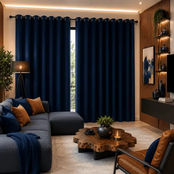 Cortina PREMIUM 4,00x2,50 - Decoração Sala Quarto Escritório