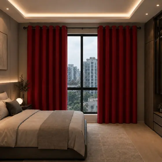 Cortina PREMIUM 3,00 x 2,50 - Decoração Quarto, Sala, Escritório Janela inteira na Promoção