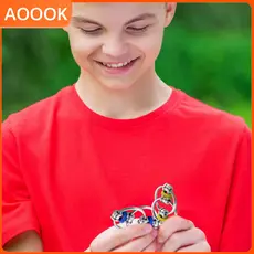 1/2/3/5 Corrente Mão Dedo ToysBike Chain Toy Antistress Toys Set Anti Stress Key
