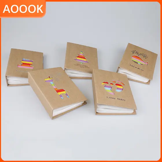 Álbum Tipo Inserção De 6 Polegadas , 100 , Memorial , Páginas De Fotos , Armazenamento De Livros , Crianças