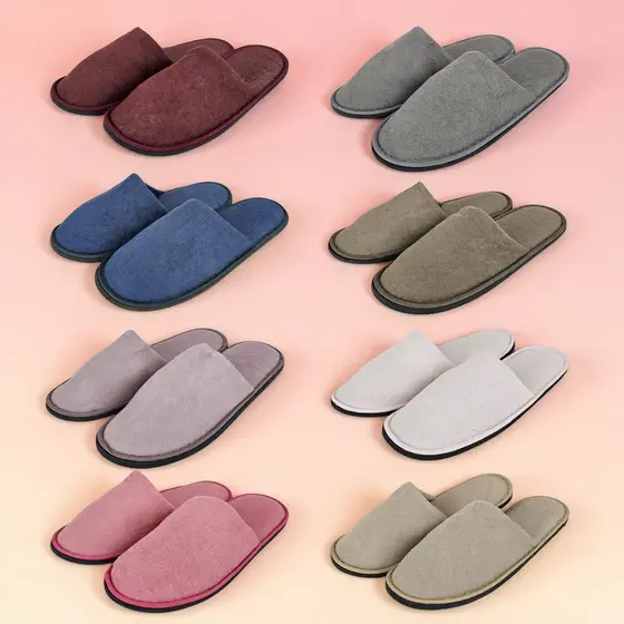 Pantufa Adulta Unissex Chinelo Forrada Color Macia Slim