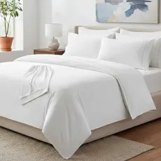 Jogo de Lençol king 400 Fios Cama Queen Micropercal Casal Toque de Algodão Ponto Palito Solteiro