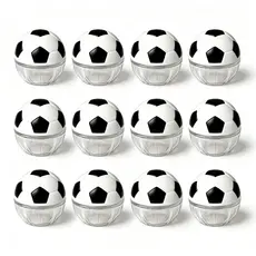 Kit 12 a 48 Baleiros Bola De Futebol Acrílico Decoração Copa do Mundo Lembrancinha Festa Aniversário
