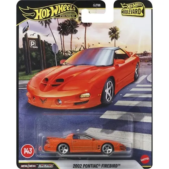 Hot Wheels 2002 Pontiac Firebird Boulevard Premium - Mattel Jhw17