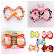 KIT Laços de cabelo infantil bico de pato menina/ acessórios kit com 2 /3 ou5 unidades enviar modelos escolhidos no chat