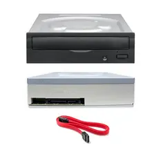 Leitor e Gravador de CD e DVD  Sata Varias Marcas + cabo sata