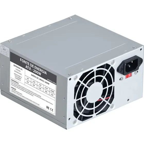 Fonte Usada  ATX 200w Varias Marcas com Garantia