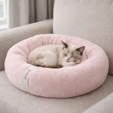 Cama Nuvem Ninho Pet Gato Cachorro 50cm Luxo Ultra Macia Lavável Fundo Impermeável Quentinha Premium
