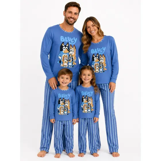 Pijama Conjunto Promoção Manga longa  e Calça Personagens