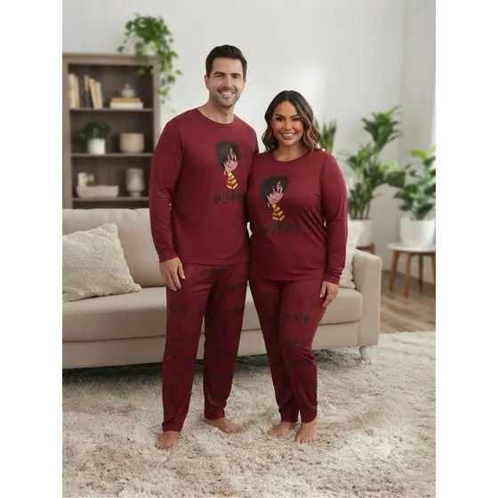 Pijama  Conjunto adulto e infantil personagens