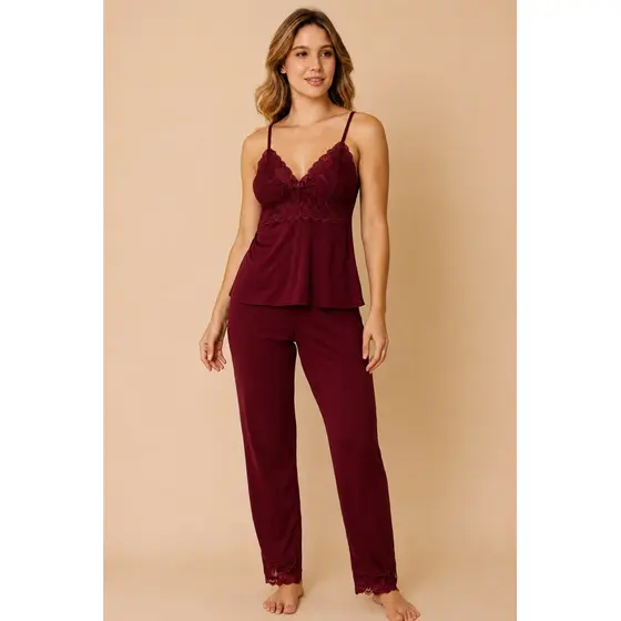Pijama Mabi/Conjunto Microfribra Deluxe\Calça e Camiseta