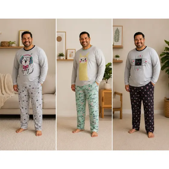 conjunto Moletom flaneladoMasculino Homem Malha