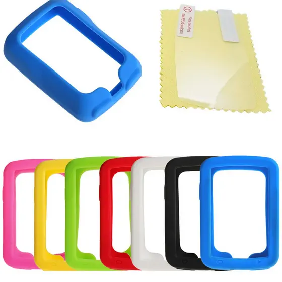 Capa Case Garmin Edge 820 Silicone + Película Protetora de Tela