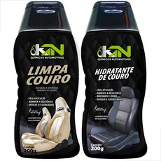 Hidratante de Couro e Limpa Couro Automotivo para Bancos Cadeiras Gamer Bolsas Sapatos Sofás
