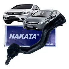 Terminal de Direção Direito Original Nakata New Civic 2007 2008 2009 2010 2011 2012 2013 2014 2015