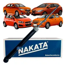 Amortecedor Traseiro Nakata Onix Prisma Cobalt Sonic 1.0 /1.4 / 1.6/ 1.8 2012 2013 2014 2015 A 2020
