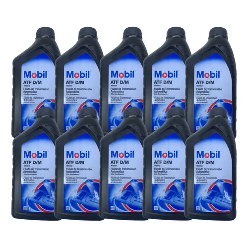 Kit 10l Fluido Oleo Cambio Automatico Dexron Vi Atf 6 Mobil