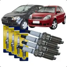 Jogo Vela Ignição Magnet Marelli EcoSport Fiesta Focus Ka Ka+