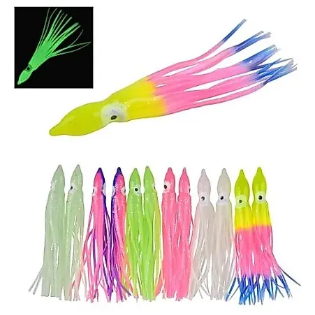 Isca Artificial Lula Em Silicone 11cm