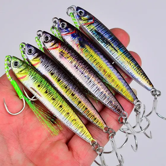 ISCA ARTIFICIAL SLOW JIG/ MICRO JIG JUMPING/ JIG METAL - MODELO SARDINHA/ SARDELE - 01 UNIDADE