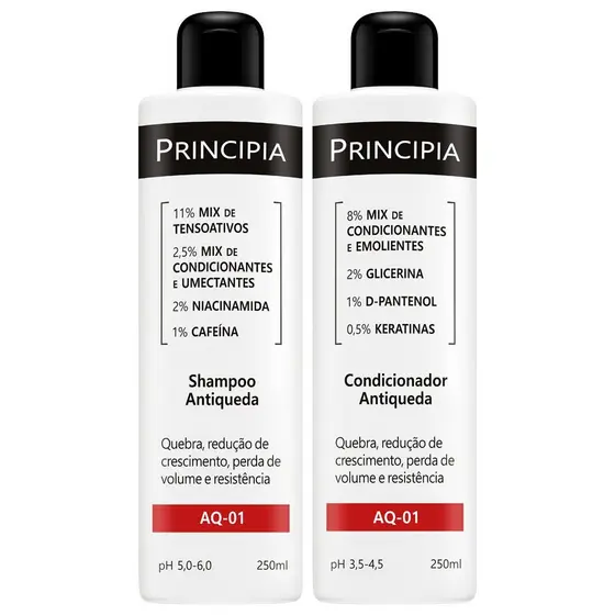 Principia Kit Shampoo e Condicionador Antiqueda AQ-01