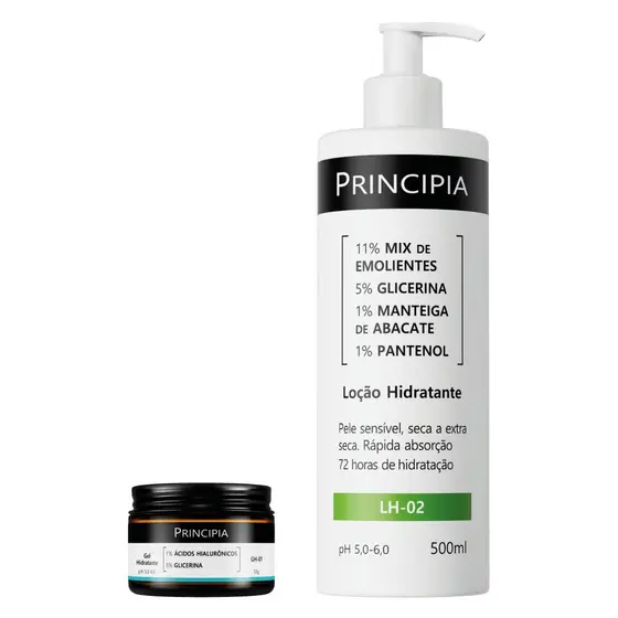 Principia Kit Hidratação- com: LH-02 500ml + GH-01