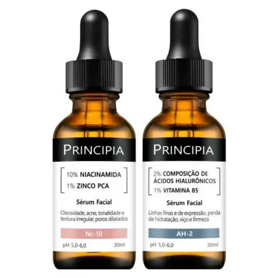 Principia Kit Pele Radiante Niacinamida + Hialurônico