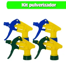 Kit Pulverizador gatilho Borrifador pra Garrafa Pet Reforçado