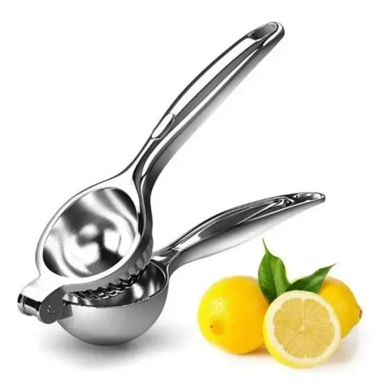 Espremedor Chef Gourmet De Limão Aço Inox Maciço Super Forte
