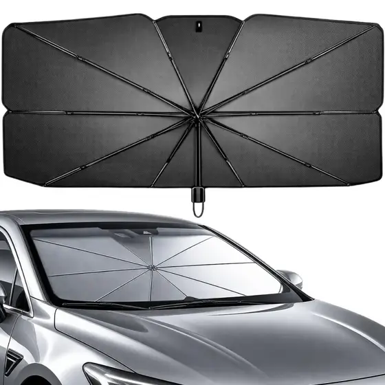 Quebra Sol Para Brisa Carro Protetor Solar Uv Guarda Chuva