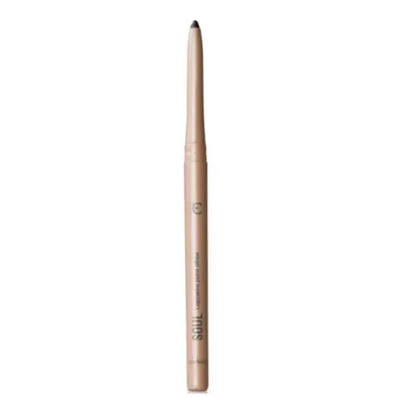 LAPIS RETRATIL  LAPISEIRA PARA OLHOS SOUL RESISTENTE A AGUA EUDORA LAPIS CREON  PRETO