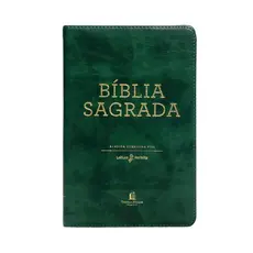 Bíblia Sagrada ACF | Letra Normal | Leitura Perfeita | Couro Soft | Verde