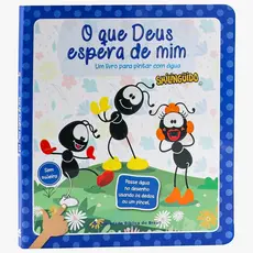 O que Deus Espera de Mim | Um livro para pintar com água | Smilinguido