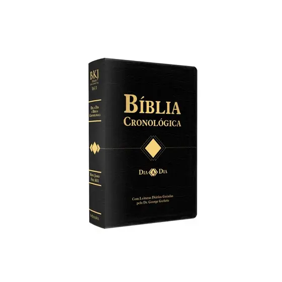 Bíblia Cronológica Dia a Dia | King James 1611 | Preta