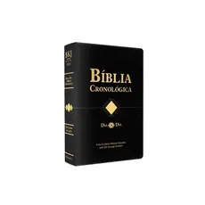 Bíblia Cronológica Dia a Dia | King James 1611 | Preta