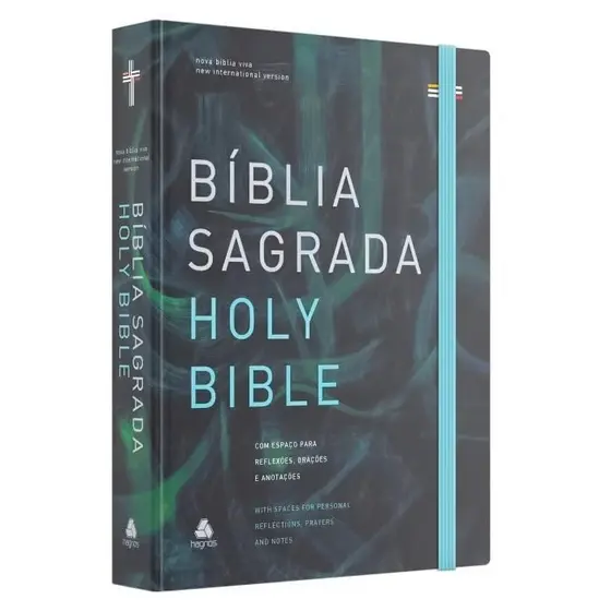 Bíblia Sagrada NBV e NIV Holy Biblie | Bilíngue | Português e Inglês | Capa Dura Creation