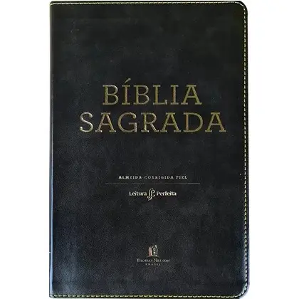Bíblia Sagrada | ACF | Leitura Perfeita | Couro Soft Preto