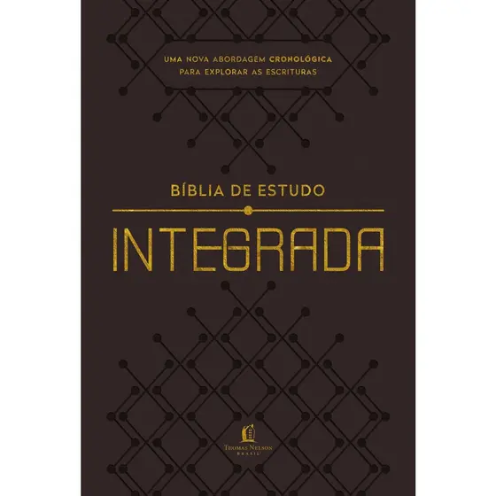 Bíblia De Estudo Integrada | NVI | Letra Normal | Couro Soft | Marrom